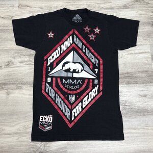 Vtg Ecko Unltd Shirt Mens S Black MMA Div Champs Fighter Honor Glory Dominate